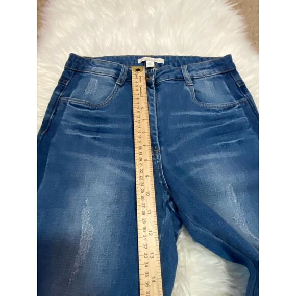 Chelsea And Violet Womens Bootcut Jeans Pockets Belt Loops High Rise Size 26 - Picture 6 of 10